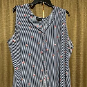 Caren pleated back cami